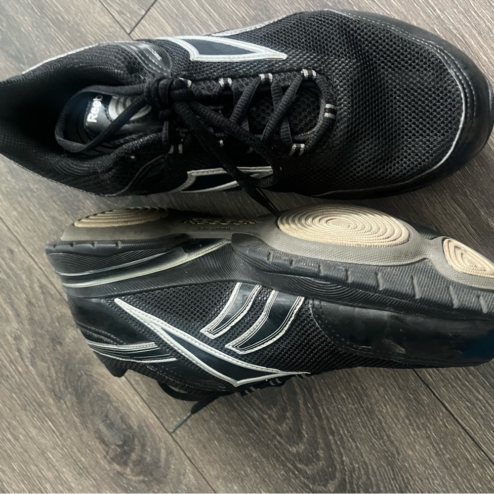 Reebok Black Toning Sneakers